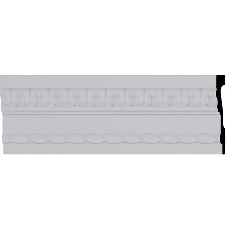 Ekena Millwork 5 1/8"H x 1 1/8"P x 94 1/2"L Bedford Acanthus Leaf Frieze MLD05X01BE